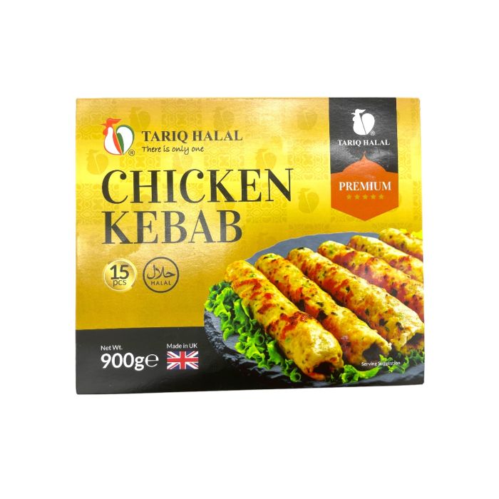 Tariq Halal Premium Chicken Kebab Gold 15pcs 900g