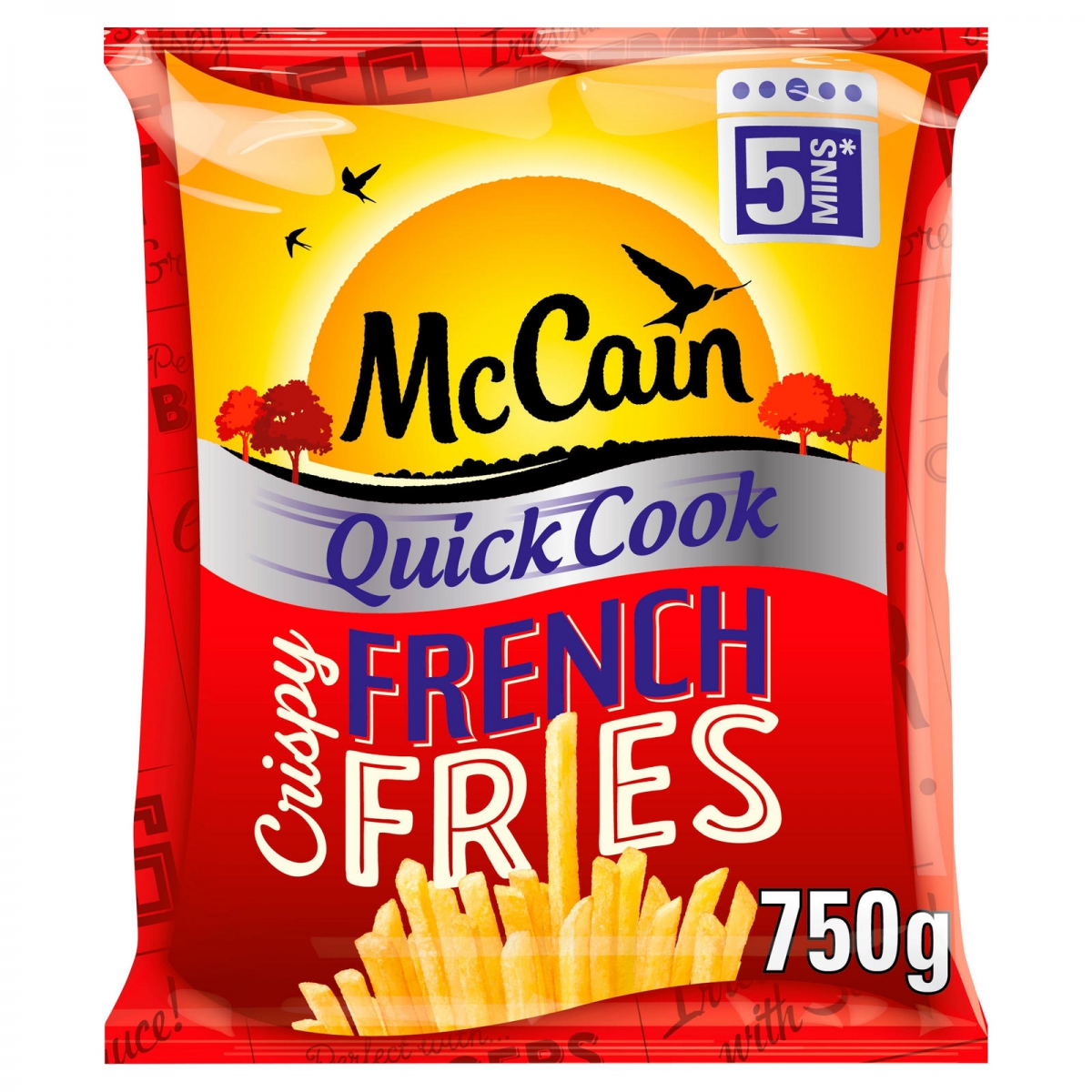 McCAIN CRISPY FRENCH FRIES 750G