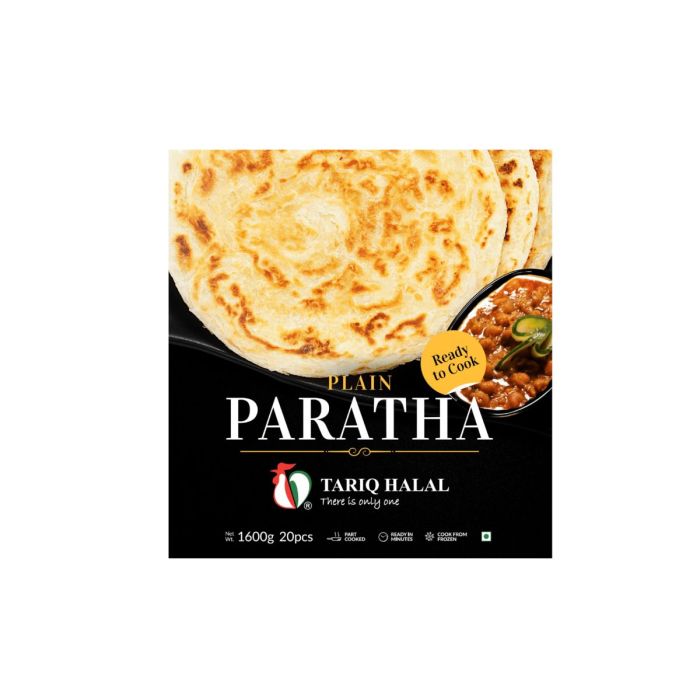 Tariq Halal Plain Paratha 20Ps 1600g