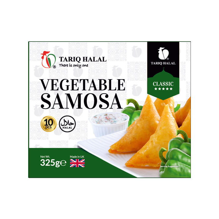 Tariq Halal Classic Vegetable Samosa 10pcs 325g