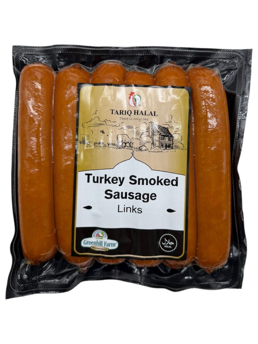 Tariq Halal Turkey Smoked Sausage Links 396g