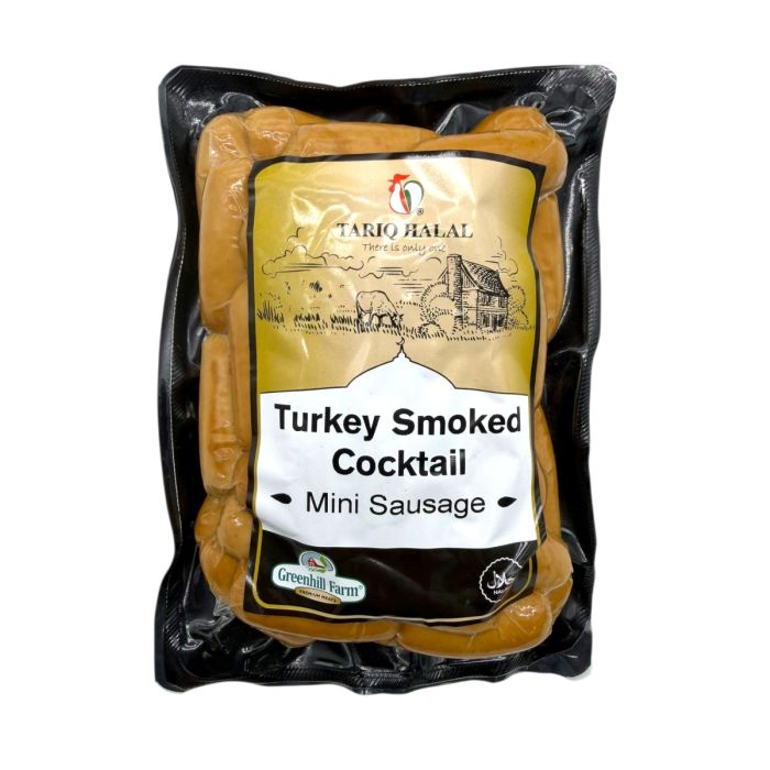 Tariq Halal Turkey Smoked Cocktail Mini Sausages 400g