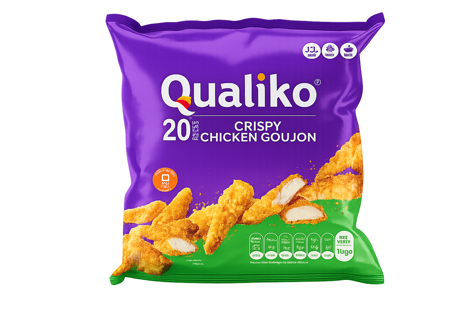 Qualiko Crispy Chicken Goujons 1KG