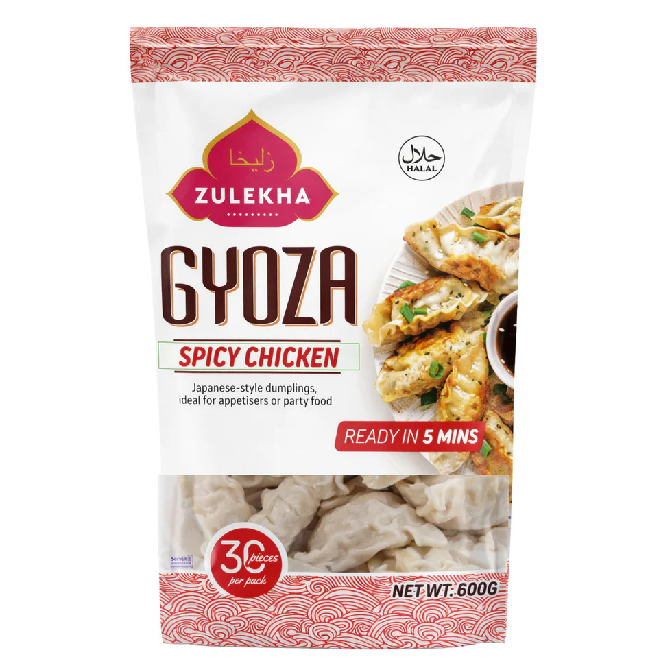 Zulekha Gyoza Spicy Chicken Dumpling 30pcs 600g