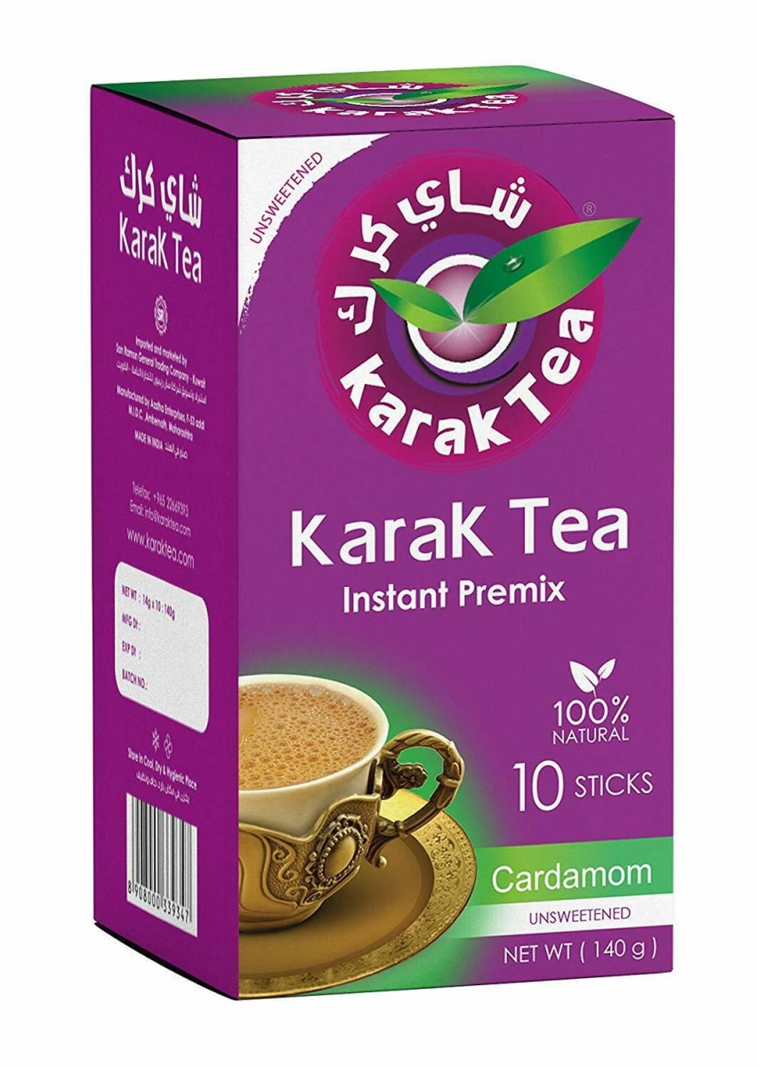 Karak Tea Cardamom Unsweetened 200g