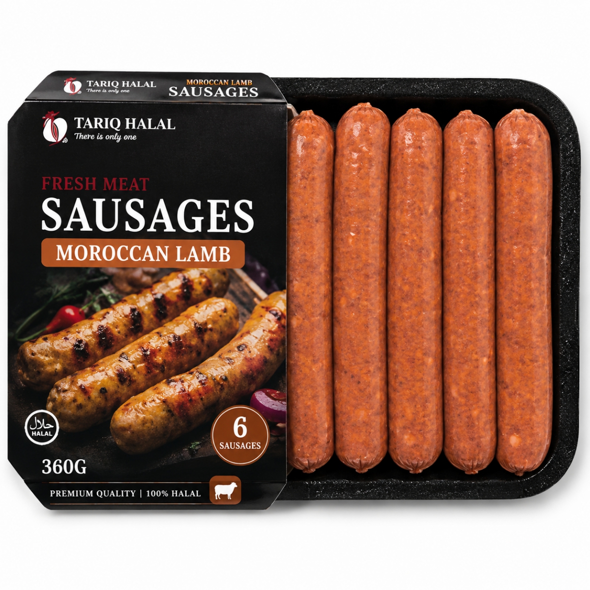 Tariq Halal Moroccan Lamb Sausage 360g***