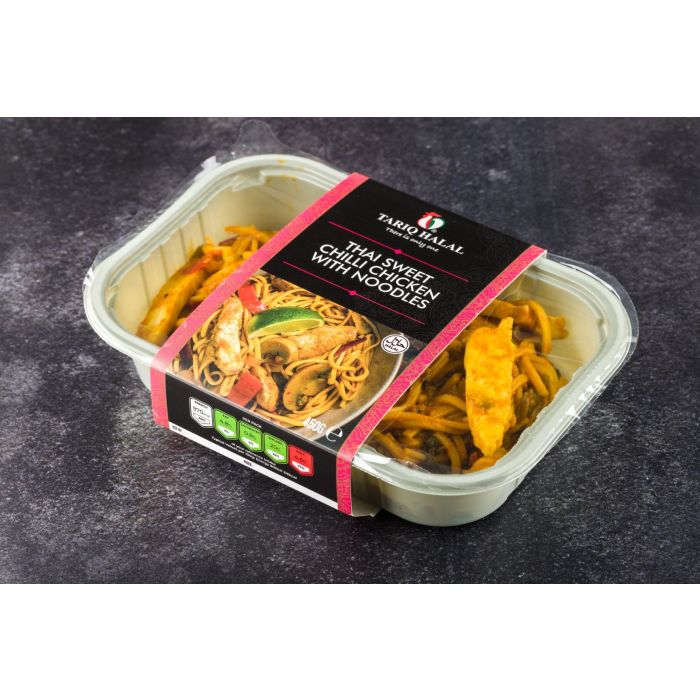 Tariq Halal Thai sweet chilli chicken with noodles 450g