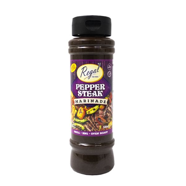 REGAL PEPPER STEAK MARINADE 500ML