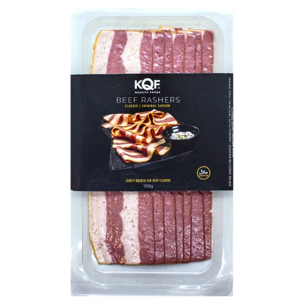 Kqf Beef Rashers 100g