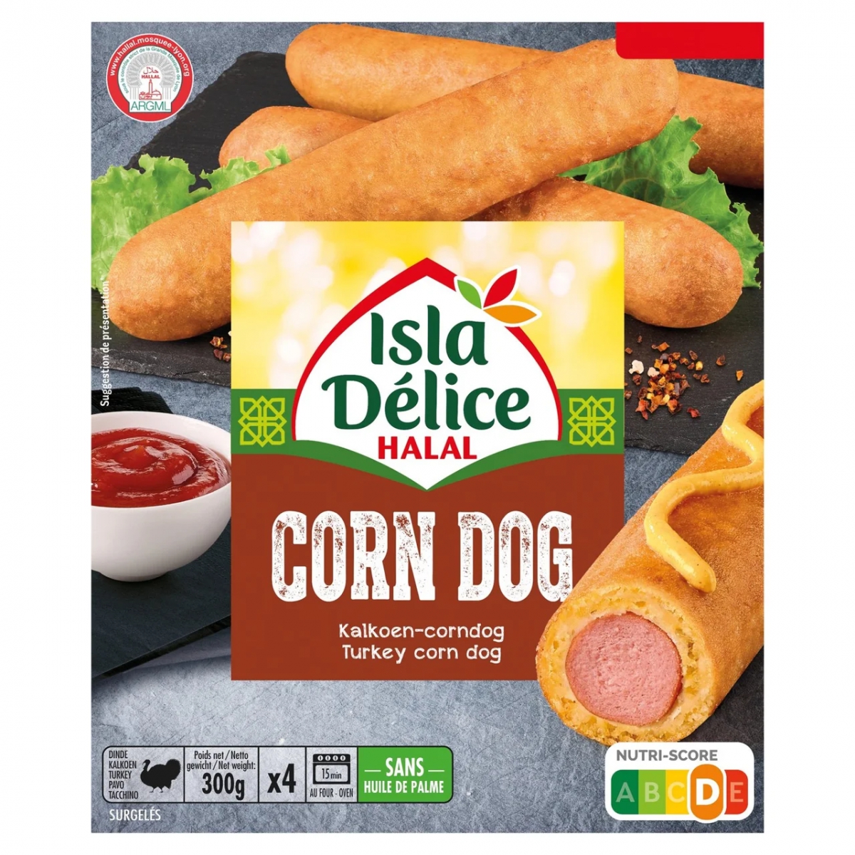 Isla Delice Corn Dog 300g