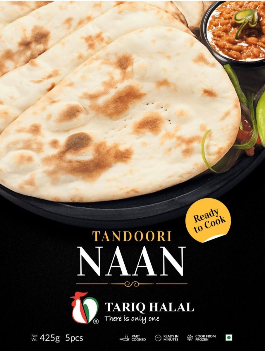 Tariq Halal Tandoori Naan 5Ps 425g