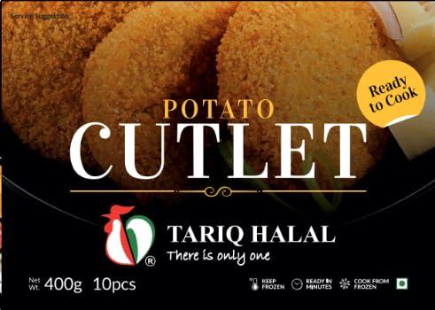 Tariq Halal Potato Cutlet 10Ps 400g